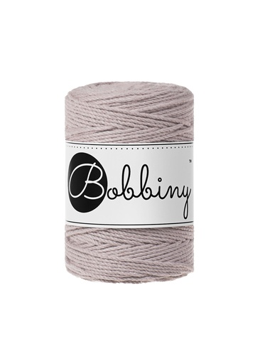 Corde Macramé Torsadé 1,5mm Bobbiny - Couleur Pearl