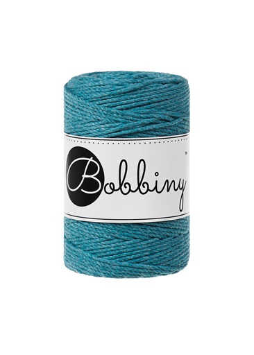 Corde Macramé Torsadé 1,5mm Bobbiny - Couleur Teal