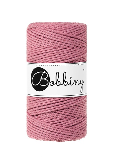 Corde Macramé Torsadé 3mm Bobbiny - Couleur Blossom