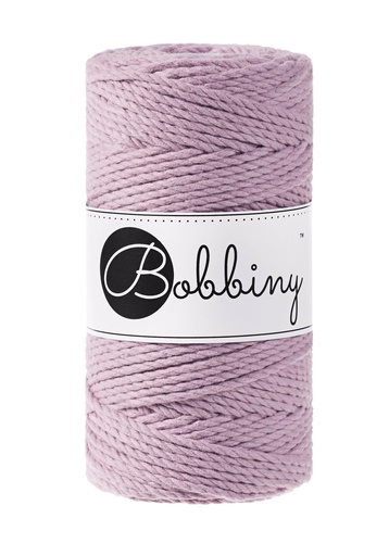 Corde Macramé Torsadé 3mm Bobbiny - Couleur Dusty Pink