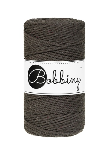 Corde Macramé Torsadé 3mm Bobbiny - Couleur Espresso