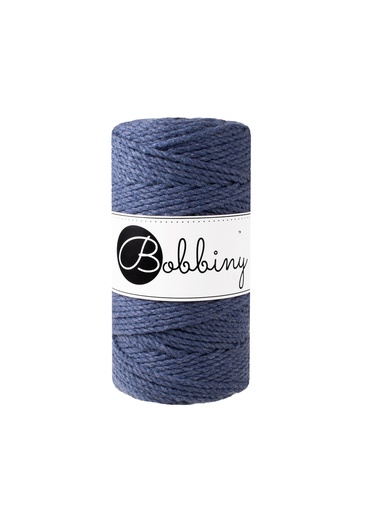 Corde Macramé Torsadé 3mm Bobbiny - Couleur Jeans