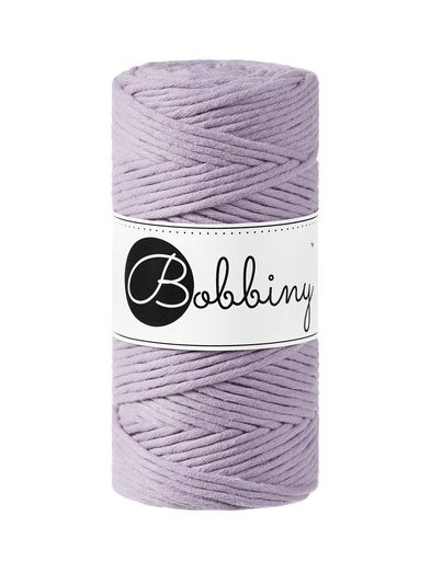 Corde Macramé Peigné 3mm Bobbiny - Couleur Lavender
