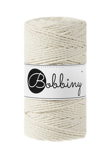 Corde Macramé Torsadé 3mm Bobbiny - Couleur Natural
