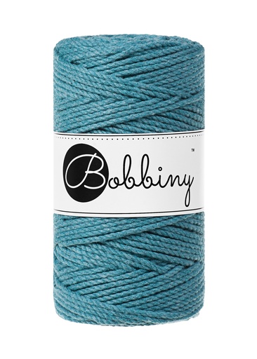 Corde Macramé Torsadé 3mm Bobbiny - Couleur Teal