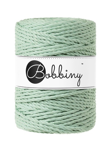 Corde Macramé Torsadé 5mm Bobbiny - Couleur Aloe