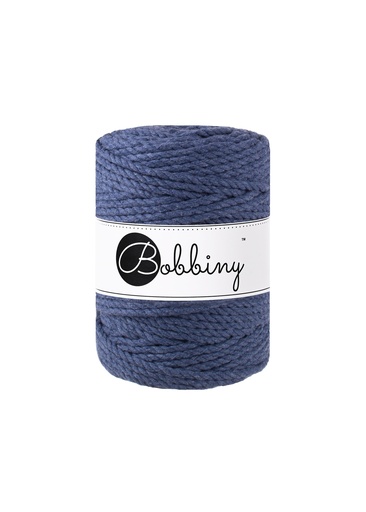 Corde Macramé Torsadé 5mm Bobbiny - Couleur Jeans