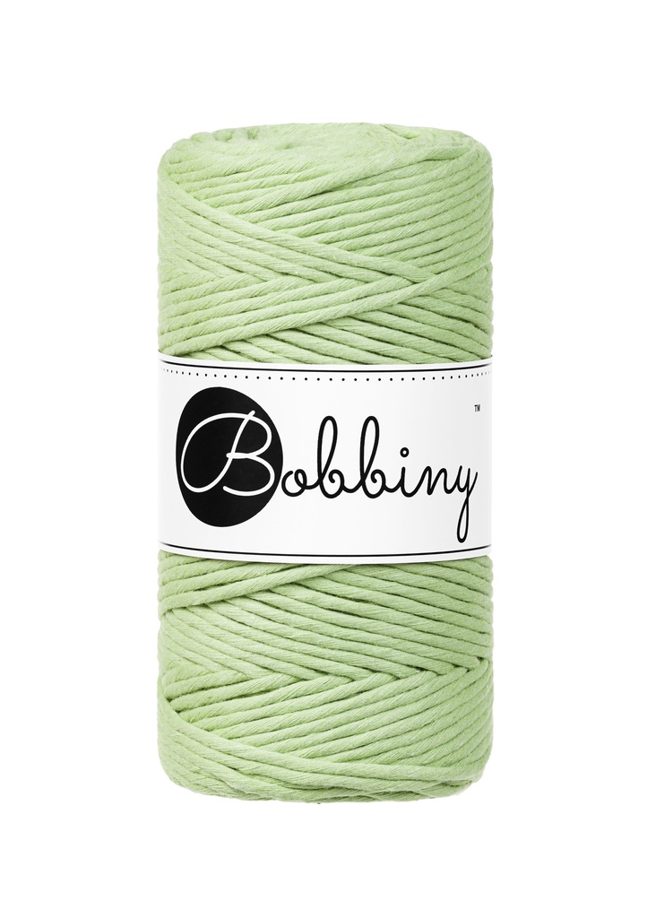 Bobbiny Corde Macramé Peignée XXL 5mm (Peony) 100m