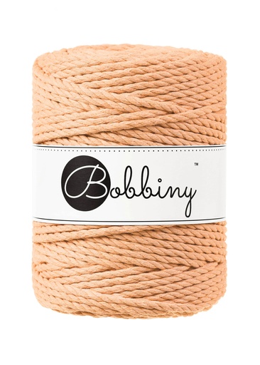 Corde Macramé Torsadé 5mm Bobbiny - Couleur Peach Fuzz 2024