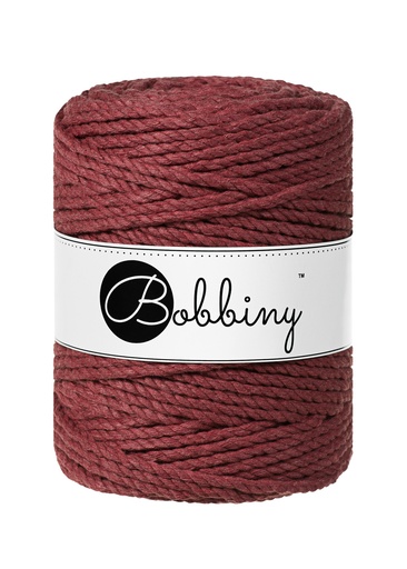 Corde Macramé Torsadé 5mm Bobbiny - Couleur Wild Rose