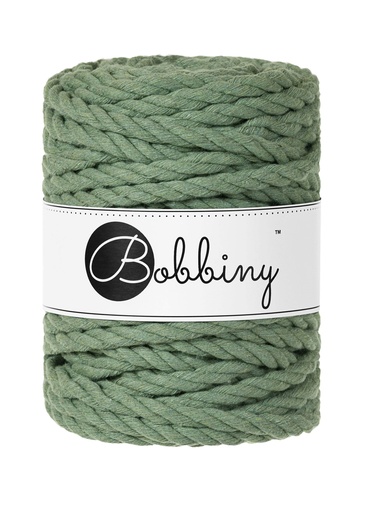 Corde Macramé Torsadé 9mm Bobbiny - Couleur Eucalyptus Green