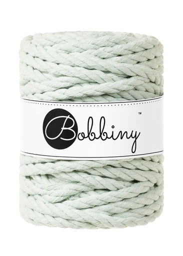 Corde Macramé Torsadé 9mm Bobbiny - Couleur Milky Green