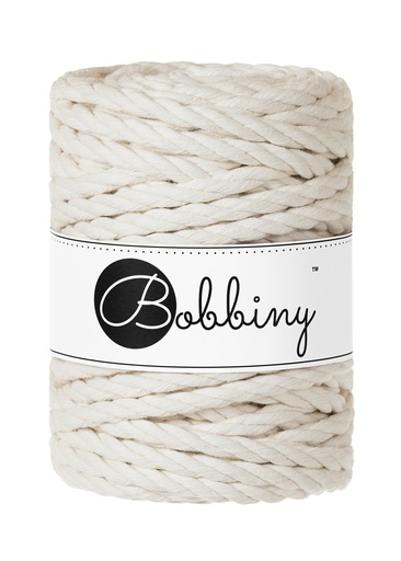 Corde Macramé Torsadé 9mm Bobbiny - Couleur Natural