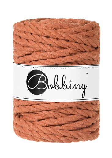 Corde Macramé Torsadé 9mm Bobbiny - Couleur Terracotta