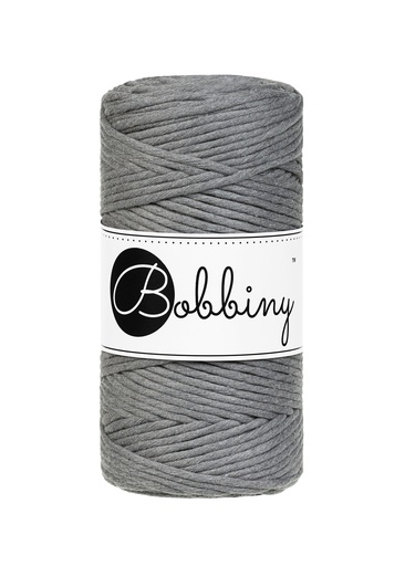 Corde Macramé Peigné 3mm Bobbiny - Couleur Stone Grey
