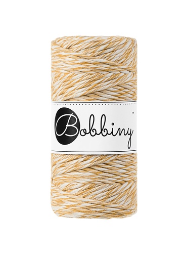 Corde Macramé Peigné 3mm Bobbiny - Couleur Sunflower