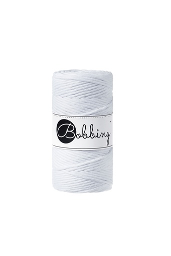 Corde Macramé Peigné 3mm Bobbiny - Couleur White
