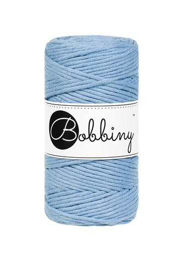Corde Macramé Peigné 3mm Bobbiny - Couleur Perfect Blue